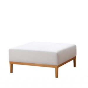 Hocker mit Massivholzgestell «Serafin»