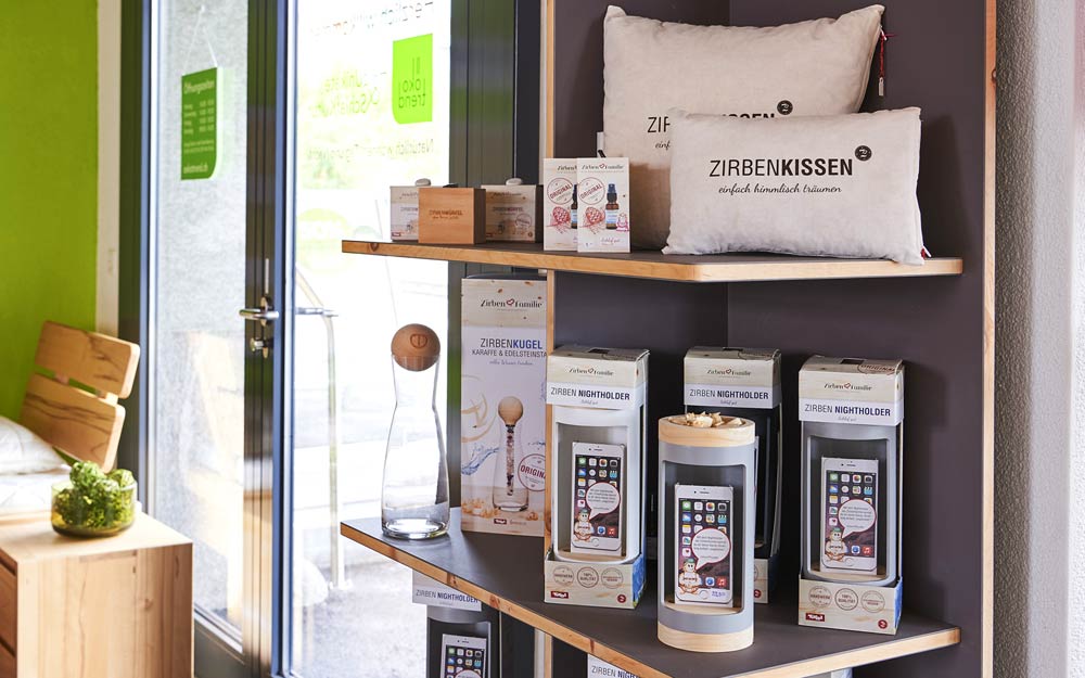 Unser Arven-Zirbensortiment