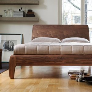DORMIENTE-Massivholzbett_Gonda-Maxi_Nussbaum_Ambiente