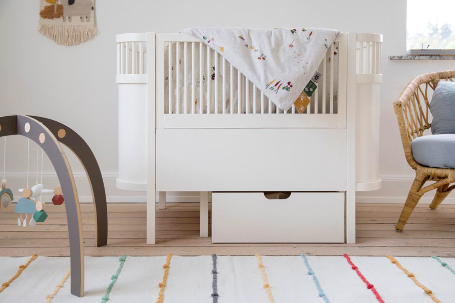 SEBRA_Babybett_Baby-&-Jr.,-classic-white_mood SEBRA_Babybett_Baby-&-Jr.,-classic-white_mood