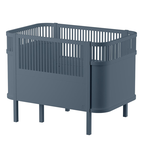 SEBRA_Babybett_Baby-&-Jr.,-forest-lake-blue SEBRA_Babybett_Baby-&-Jr.,-forest-lake-blue