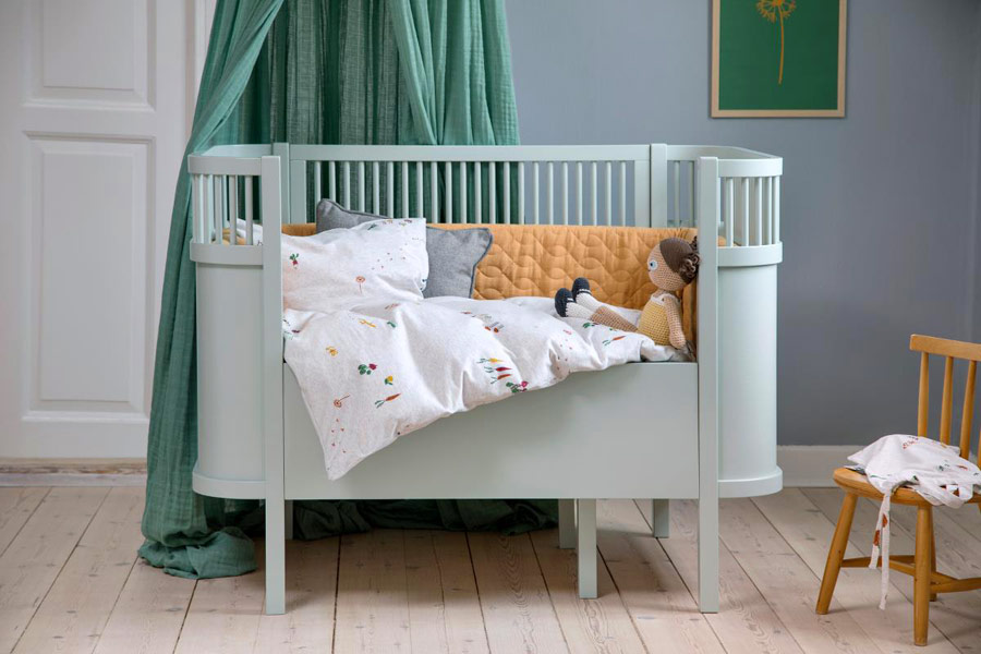 SEBRA_Babybett_Baby-&-Jr.,-mist-green_mood SEBRA_Babybett_Baby-&-Jr.,-mist-green_mood