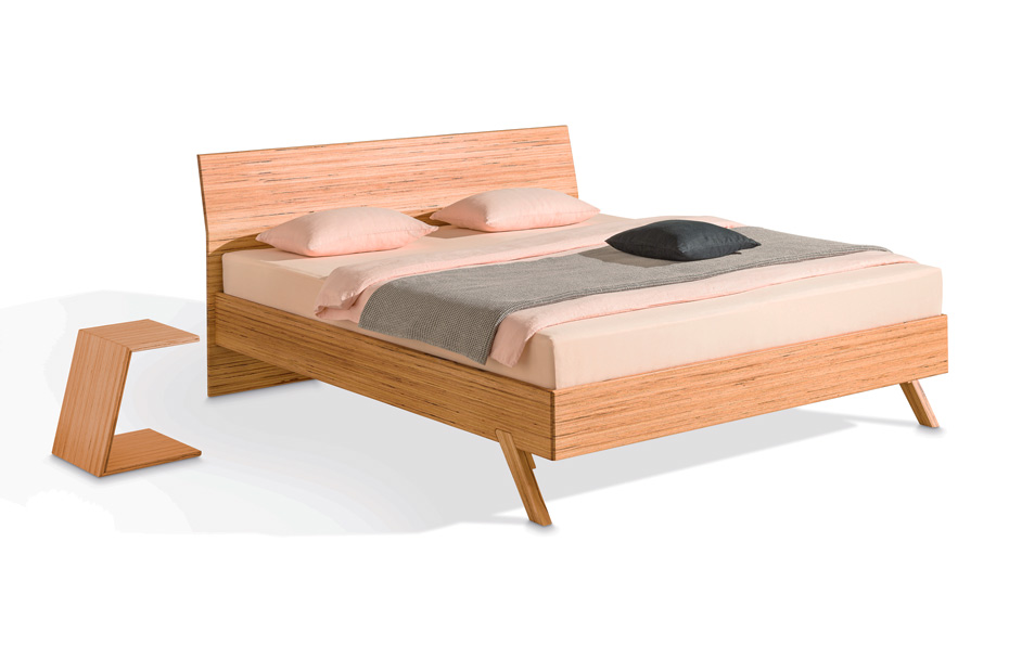DORMIENTE-Massivholzbett_Laria-Maxi_Designbuche_Freisteller