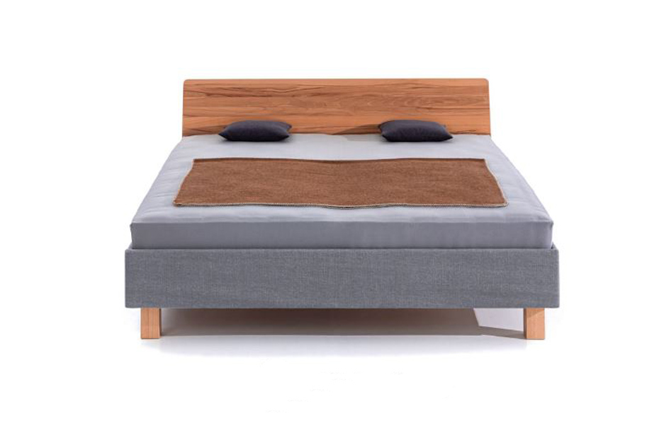DORMIENTE_Natur-Polsterbett_Clia_1_Variante-H_vorne_Bezugsstoff-Asia-Wash-gris