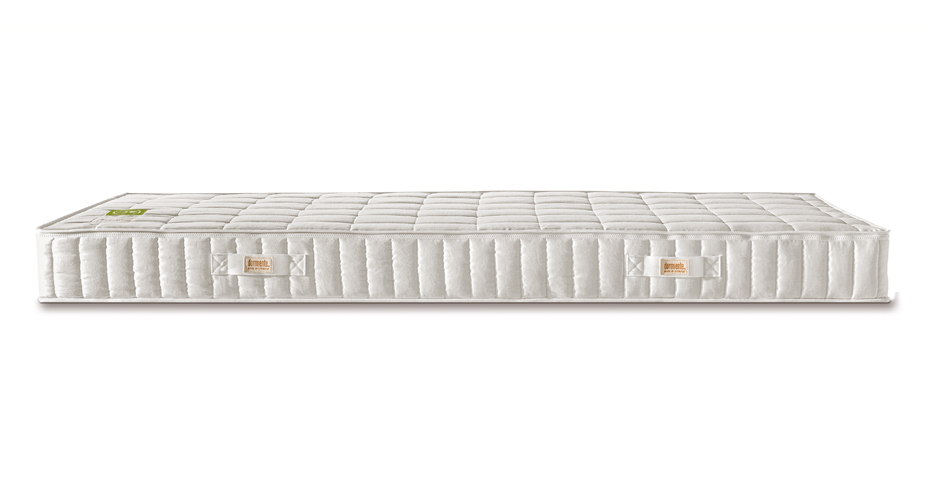 DORMIENTE-Naturmatratze_Natur-Pur-Classic_Bezug-Hanf_geschlossen-seitlich