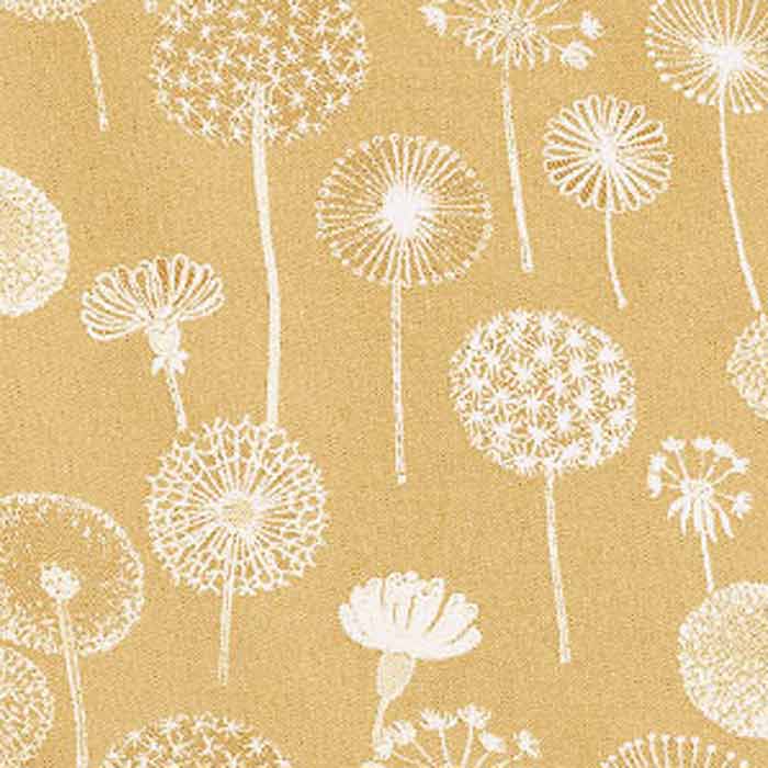 ÜBELHÖR_Heimtextilien_Pusteblume_honiggelb_Detail
