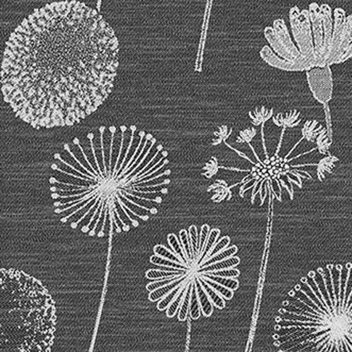 UEBELHOER_Halbleinen_Pusteblume_Schwarz