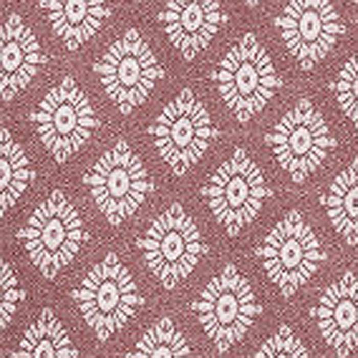 ÜBELHÖR_Halbleinen-Bettwäsche_ornament_1_bordeaux_Detail