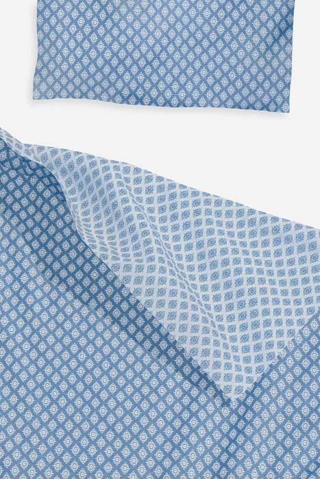 ÜBELHÖR_Halbleinen-Bettwäsche_ornament_1_mittelblau