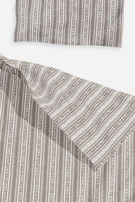 ÜBELHÖR_Halbleinen-Bettwäsche_paisley_streif_mocca