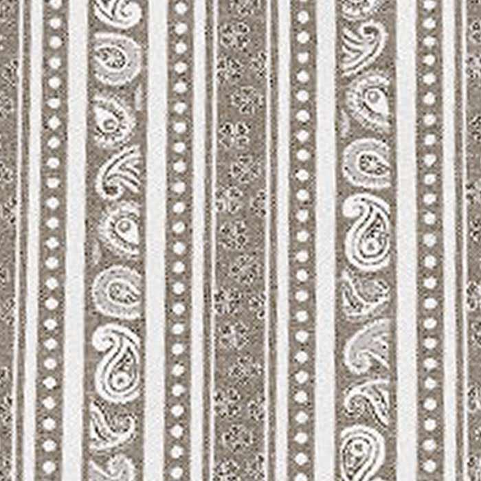ÜBELHÖR_Halbleinen-Bettwäsche_paisley_streif_mocca_Detail