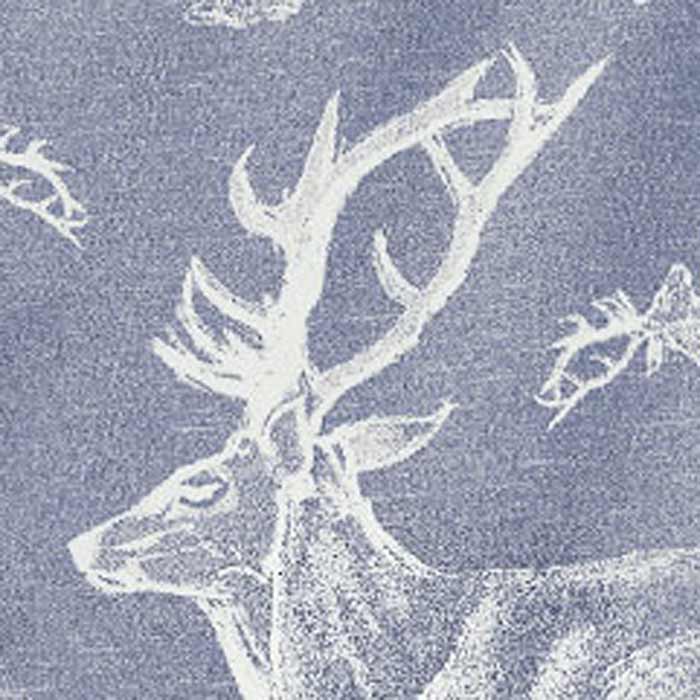 ÜBELHÖR_Halbleinen-Bettwäsche_rotwild_blau_Detail