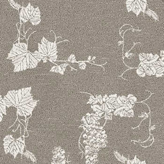 ÜBELHÖR_Halbleinen-Bettwäsche_weinlaub_mocca_Detail