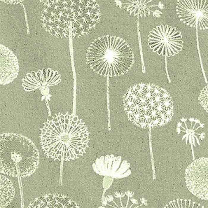 ÜBELHÖR_Heimtextilien_Pusteblume_olive_Detail