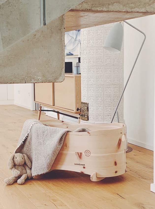 Benni`s-Nest_Babybett_Wohnzimmer