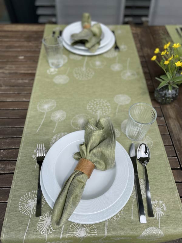 ÜBELHÖR_Halbleinen-Tischwäsche_Pusteblume_olive_5