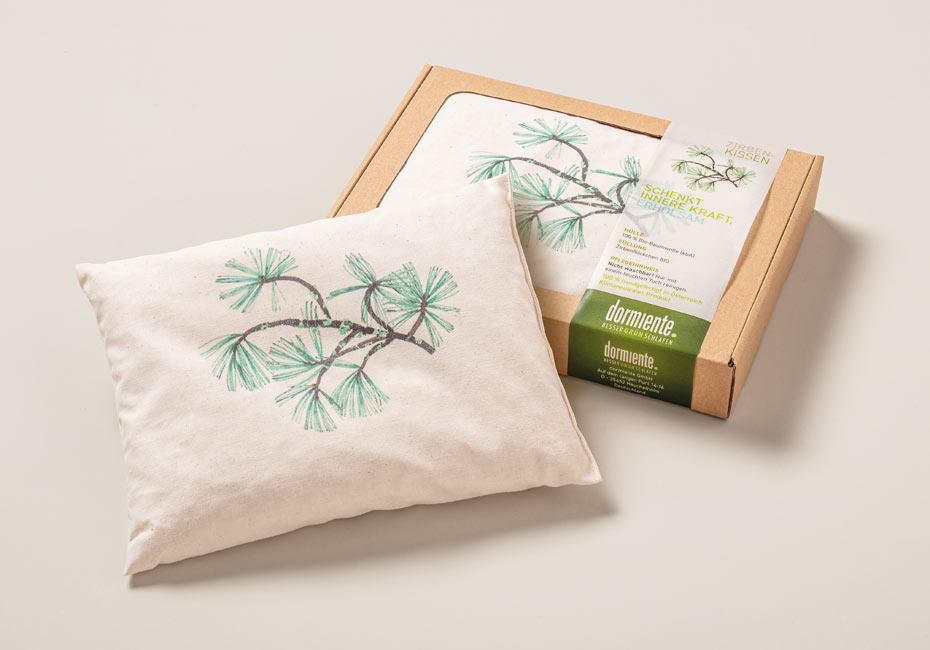 DORMIENTE_Duftkissen_Zirbe_mit-Verpackung