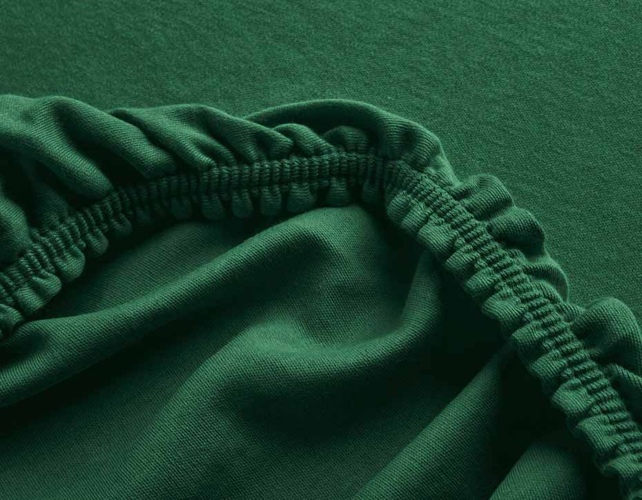 COTONEA_Bio-Fixleintuch_Doppel-Jersey_Farbe_Smaragd_detail