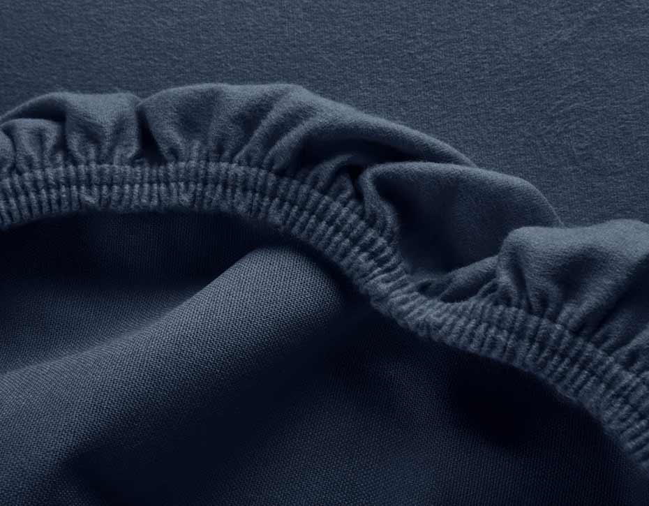 COTONEA_Bio-Fixleintuch_Edel-Flanell_Farbe_Azurblau_detail