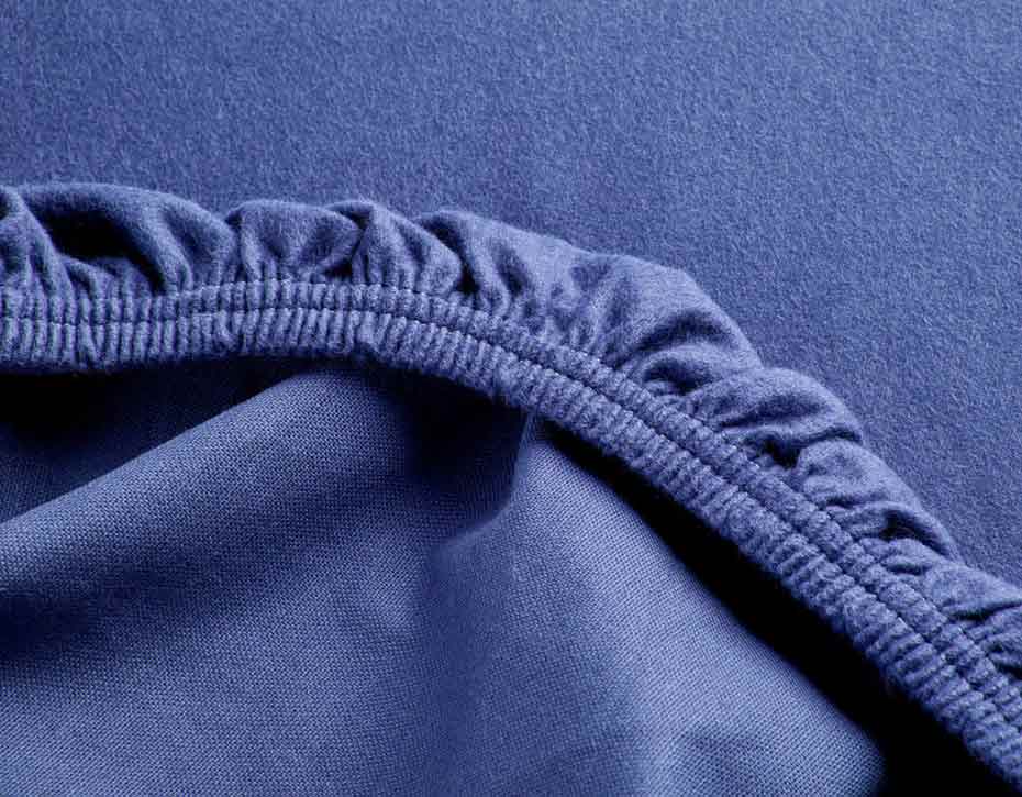 COTONEA_Bio-Fixleintuch_Edel-Flanell_Farbe_Blau_detail