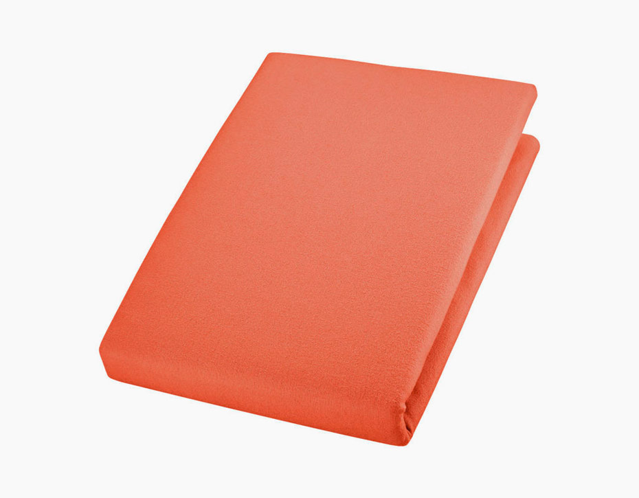 COTONEA_Bio-Fixleintuch_Edel-Flanell_Farbe_Orange