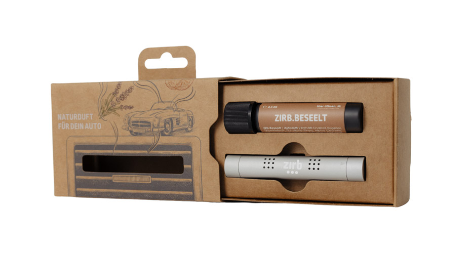 ZIRB. Car Beseelt_Verpackung offen