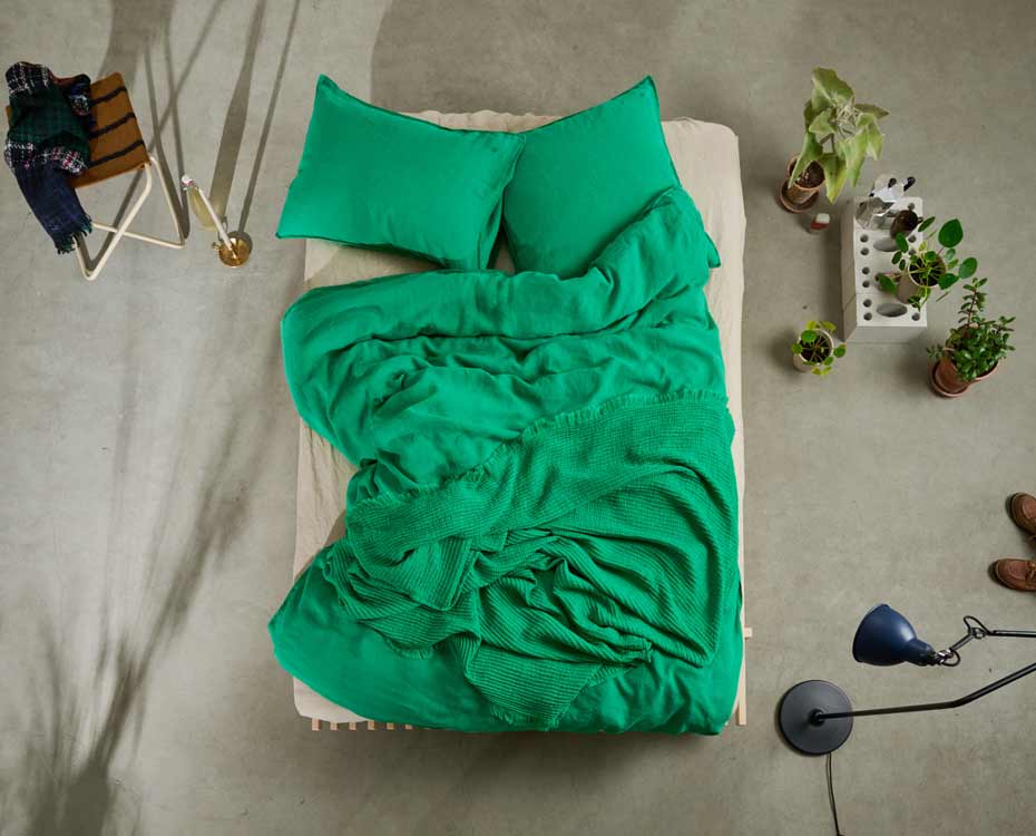 Lavie-Bettwaesche_Lotta_spinach_Bett